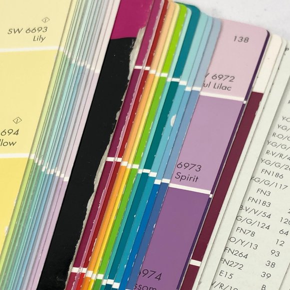 Vnt 2001 Sherwin Williams Paint Sample Swatch - Picture 6 of 13